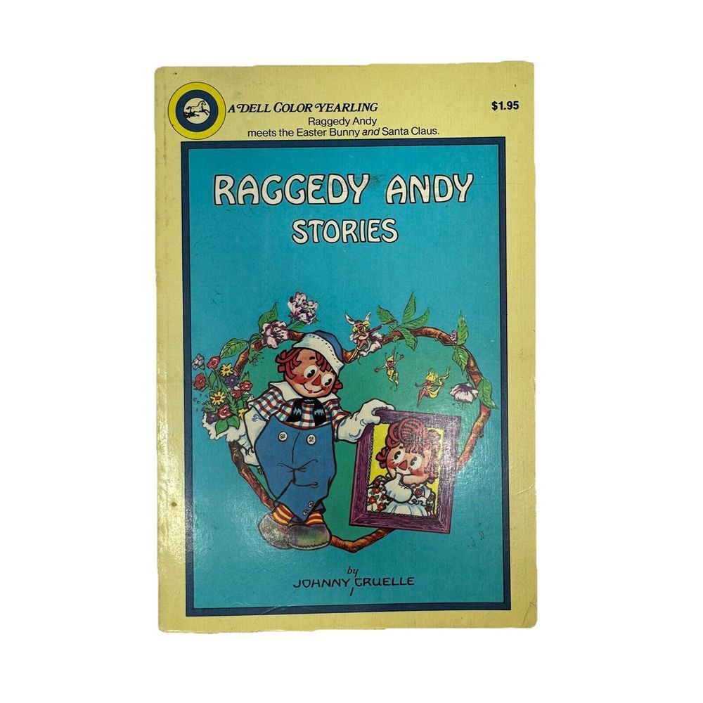 Raggedy Andy Stories by Johnny Gruelle Dell Color Yearling Vintage Paperback